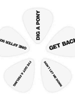 D'Addario Beatles Guitar Picks, Get Back, 10-Pack, Medium Nejprodávanější