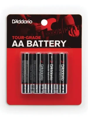 D'Addario AA Battery, 4-Pack Akční Nabídka