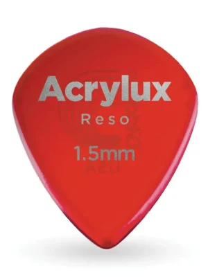 D'Addario Acrylux Reso Jazz Guitar Pick, 25-pack Finální Výprodej