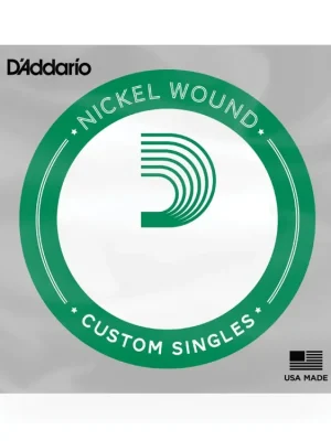 D'Addario NW018 Nickel Wound Electric Guitar Single String, .018 Vrácení Zdarma