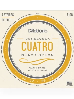 D'Addario EJ98 Cuatro-Venezuela Strings Must-Have