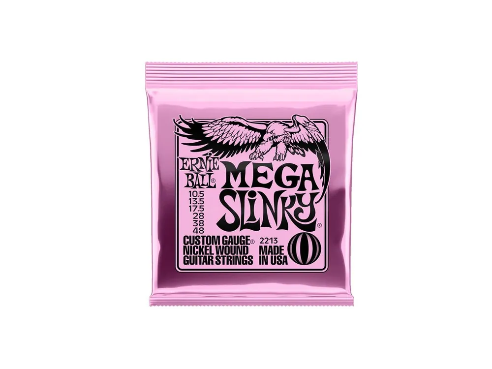 Struny pro el. kytaru Ernie Ball 2213 Mega Slinky 10,5-48 Speciální Cena