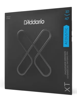 Struny na 12-strunnou ak. kytaru - D'ADDARIO XTAPB1047-12 Tovární Cena