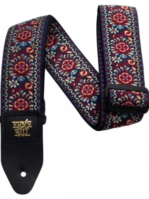 Hit Sezóny Kytarový popruh 4091 Ernie Ball Polypro Strap - Royal Bloom