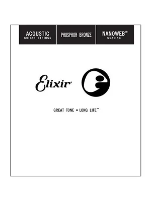 Aktuální Struna ELIXIR Nanoweb .039 Phosphor Bronze