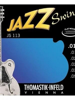 Struny na elektrickou kytaru Thomastik Jazz Swing JS113 Finální Výprodej