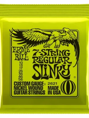 Jen Po Omezenou Doba Struny na kytaru Ernie Ball 7-string Regular Slinky EB 2621