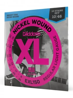 Struny na elektrickou kytaru D'ADDARIO EXL150 Aktuální