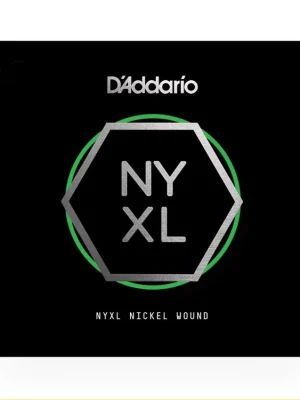 Značkový D'Addario NYXLB095T, NYXL Nickel Wound Bass Guitar Single String, Long Scale, .095 , Tapered