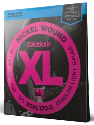 Poslední Šance Struny pro baskytaru D'ADDARIO ESXL170-5