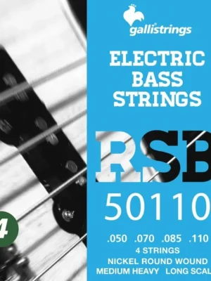 Struny na 4. strunnou basovou kytaru Galli RockStar RSB50110 Nejprodávanější