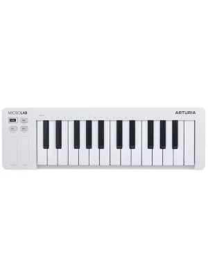 Přímo Od Výrobce Arturia MicroLab Mk3 White