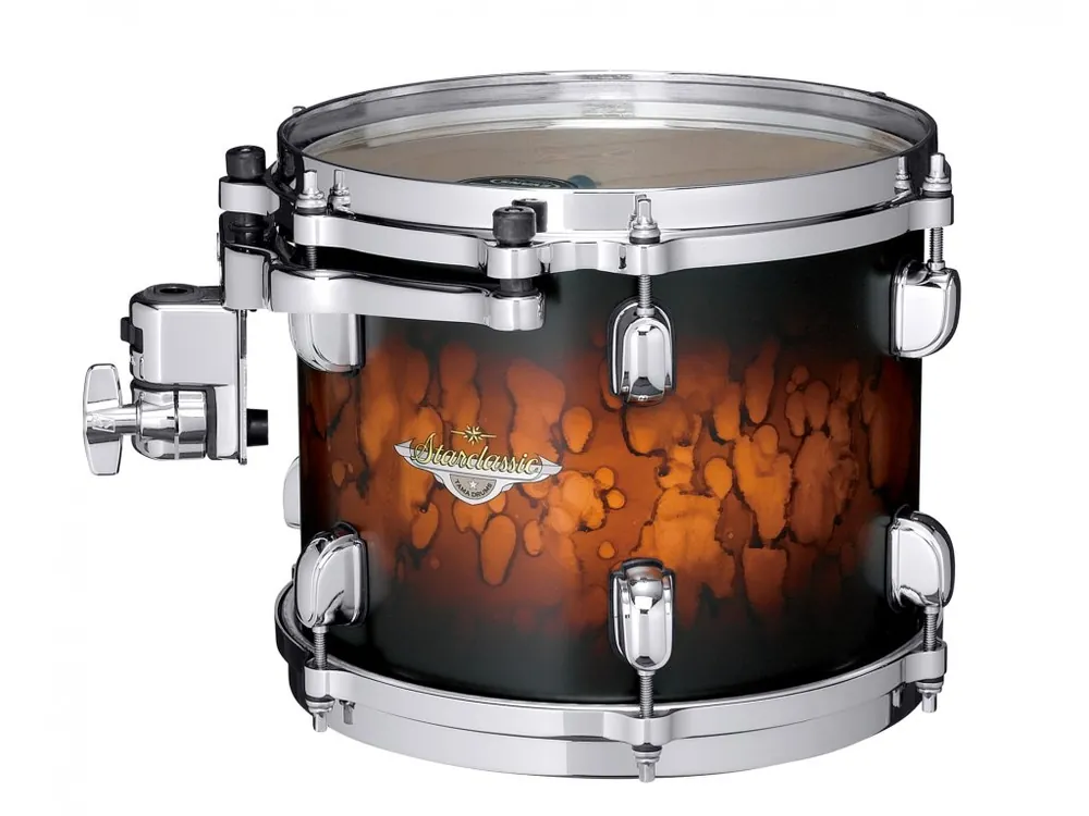 TAMA - TOM TOM12"x08"STARCL.MAPLE, MOLTEN SATIN BROWN BURSTTAMA, C-HW MAT1208-MBB Nízká Cena