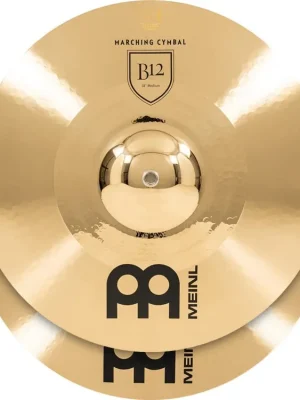 Aktuální TAMA - CYMBAL 18" MARCHING PAIR MEINL, MEDIUM MARCHING CYMBAL, B12, INCL. BR5 MA-B12-18M