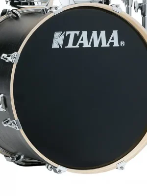 Omezená Nabídka TAMA - TAMA Imperialstar, Bass Drum, 1814, Chrome-HW, Black Oak Wrap IEB18RW-BOW