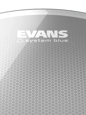 Must-Have Evans System Blue SST Marching Tenor Drum Head, 13 Inch