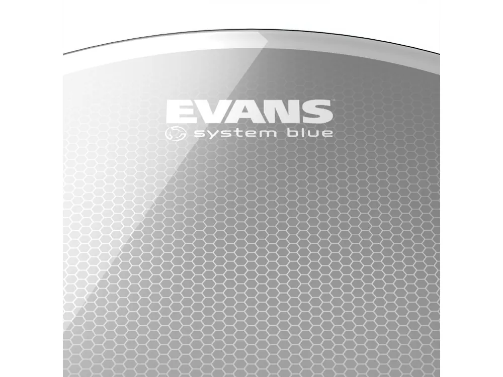 Must-Have Evans System Blue SST Marching Tenor Drum Head, 13 Inch