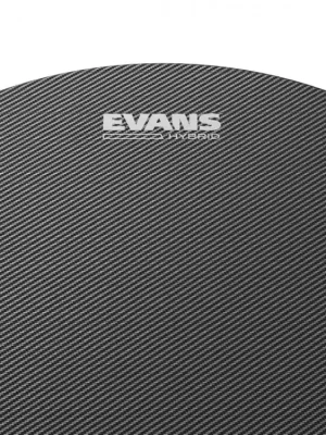Časově Omezené Evans Hybrid Grey Marching Snare Drum Head, 13 Inch