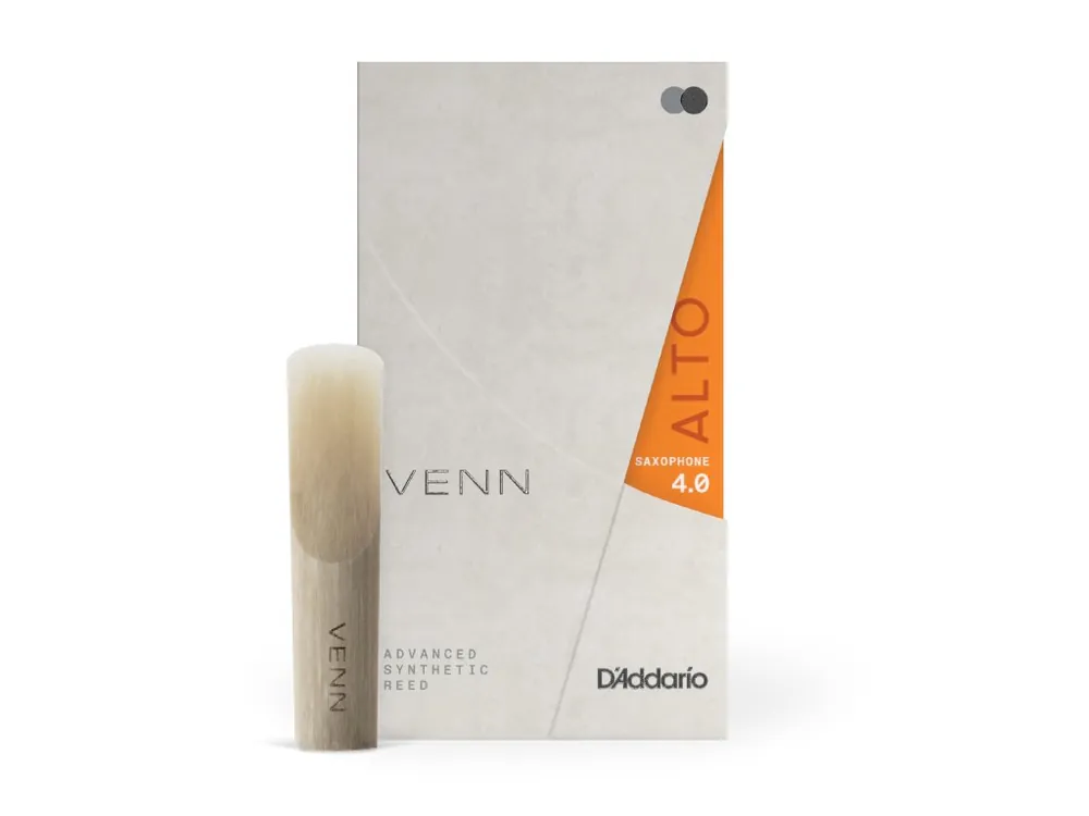 D'Addario VENN Alto Saxophone Reed, G2, Strength 4.0 Bezpečná Platba