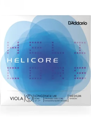 D'Addario Helicore Viola Single C String, Extra Long Scale, Medium Tension Nejlepší Cena