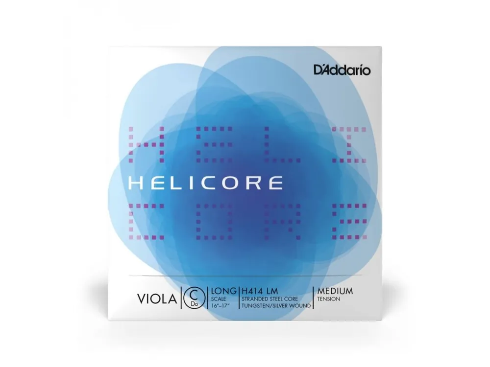 D'Addario Helicore Viola Single C String, Extra Long Scale, Medium Tension Nejlepší Cena