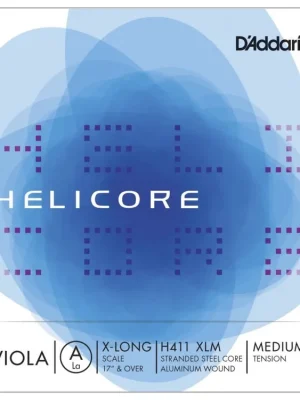 D'Addario Helicore Viola Single A String, Extra Long Scale, Medium Tension Výprodej