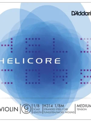 D'Addario Helicore Violin Single G String, 1/8 Scale, Medium Tension Cenová Bomba