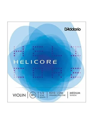 D'Addario Helicore Violin String Set, 1/2 Scale, Medium Tension Horká Nabídka