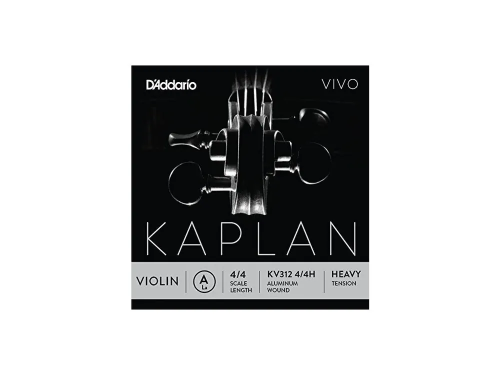 Přímo Od Výrobce D'Addario Kaplan Vivo Violin A String, 4/4 Scale, Heavy Tension
