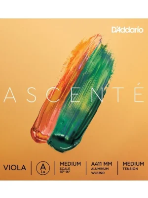 D'Addario Ascenté Viola A String, Medium Scale, Medium Tension Značkový