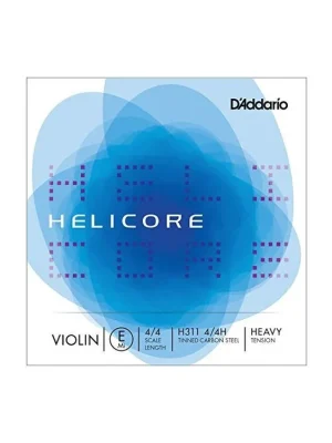 D'Addario Helicore Violin Single E String, 4/4 Scale, Heavy Tension Autentický
