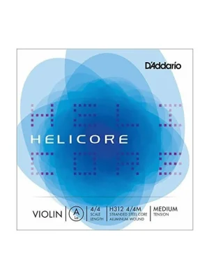 Časově Omezené D'Addario Helicore Violin Single A String, 4/4 Scale, Medium Tension