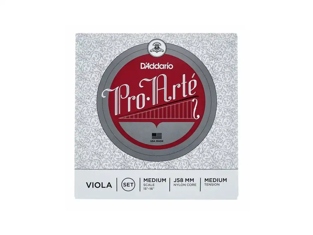 D'Addario Pro-Arte Viola String Set, Long Scale, Medium Tension Kup Teď