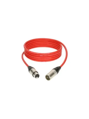 Klotz M1K2FM0300 Microphone Cable red 3 m Speciální Cena