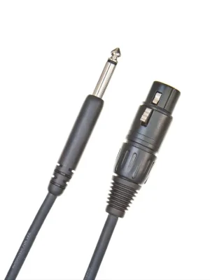 Originální D'Addario Classic Series Unbalanced Microphone Cable, XLR-to-1/4-inch, 25 feet