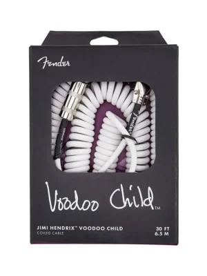 FENDER Voodoo Child Cable 30' White Akce