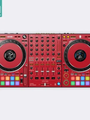 Autentický Skin DDJ-1000 SRT FULL COLORS Aurora Red