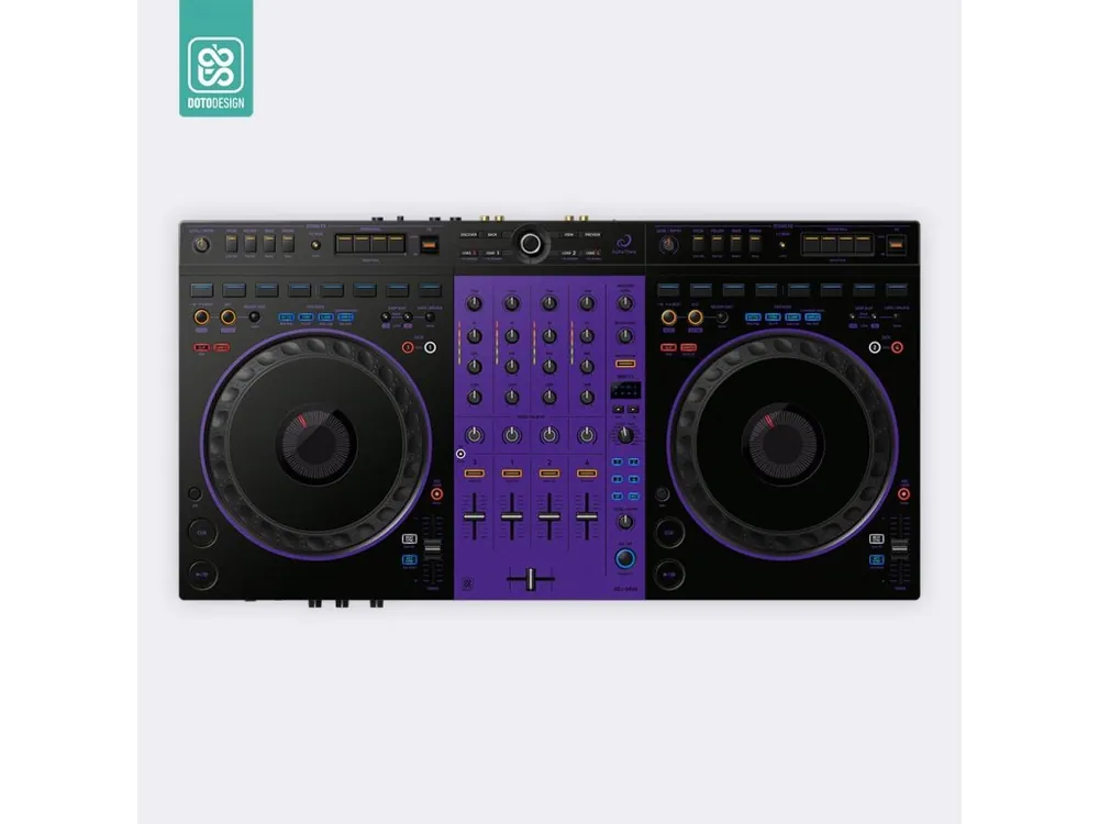 Vrácení Zdarma Skin DDJ-GRV6 SRT COLORS DVS Purple