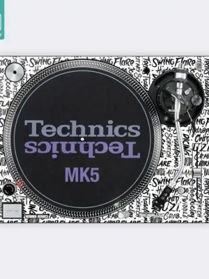 Kup Teď Skin SL-1200 / 1210 MK5 SCRATCH STYLE White