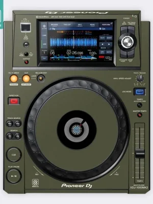 Cenový Hit Skin XDJ-1000 MK2 FULL COLORS Army Green