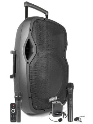 Značkový AP1500PA 15 "mobilní 15" zvukový systém MP3/BT/UHF