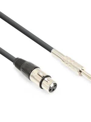 CX314-3 kabel XLR (F) - 6,3mm jack mono (M) 3m Rychlé Dodání