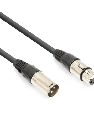 Zlevněný CX350-1 DMX kabel XLR samec - XLR samice 1,5m (110 Ohm)