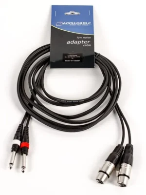 Jen Po Omezenou Doba AC-2XF-2J6M/1,5 2x XLR female/2x6,3 Jack