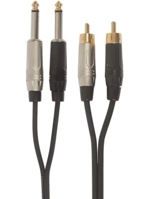 Ihned K Objednání ROCKIT Interlink Cable 2x RCA - 2x Jack Mono 1,5 m