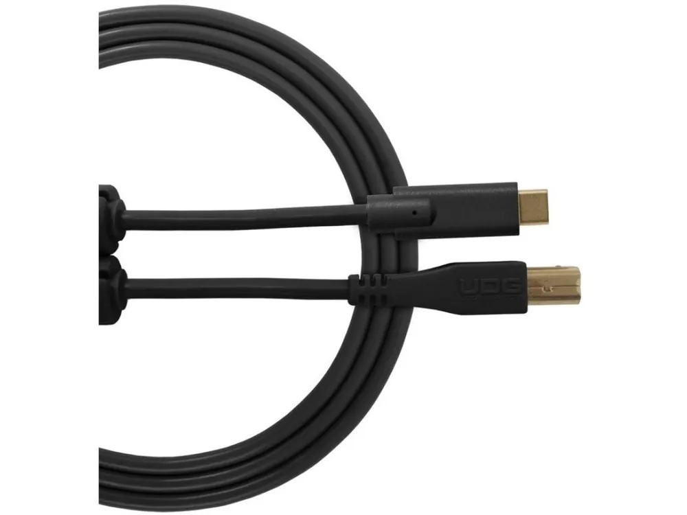 Omezená Nabídka Ultimate Audio Cable USB 2.0 C-B Black Straight 1,5m