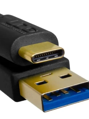 Tovární Cena Ultimate Audio Cable USB 3.0 C-A Black Straight 1,5m