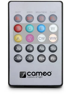 Horká Nabídka FLAT PAR CAN REMOTE