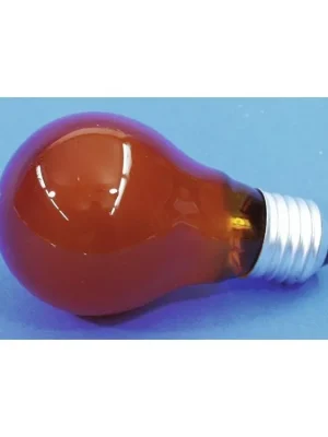 Super Cena 230V/25W E27 A19, oranžová