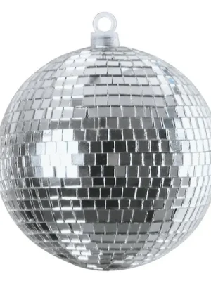 Super Cena Zrcadlová koule 10cm v barevném kartonu